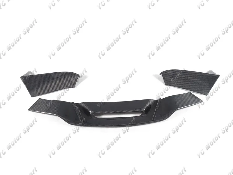2015-2017 Mercedes Benz C190 GT C120 GT S Revozport GTZ-650 Style Rear Diffuser (5 pcs) CF (14)
