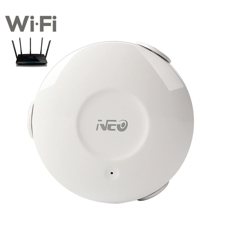 NEO wifi Датчик потока воды Wi-Fi детектор утечки воды приложение уведомления оповещения утечки сигнализации