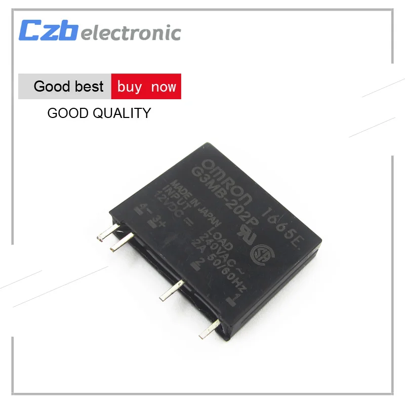 G3MB-202P DC-AC PCB SSR In 12VDC Out 240V AC 2A Solid State Relay Module 3 (2)