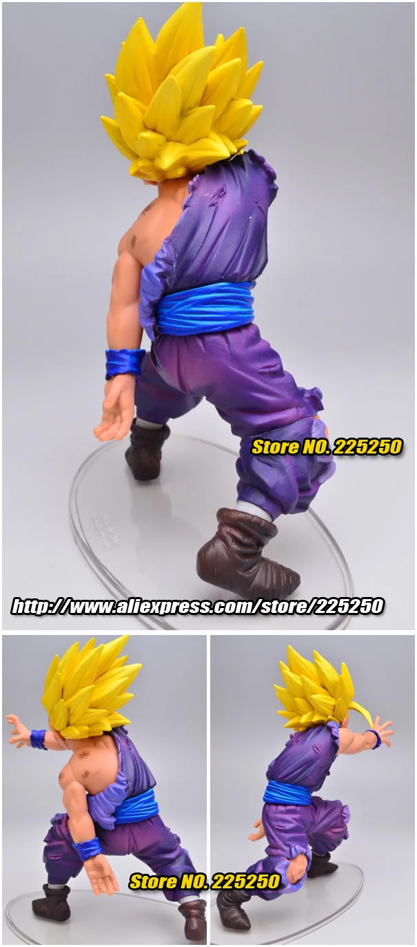 Обувь для косплея; аниме «Драконий жемчуг Z " Banpresto драматический стенд Коллекция Рисунок 1st сезон vol.1-Супер Saiyan Сын Гохан