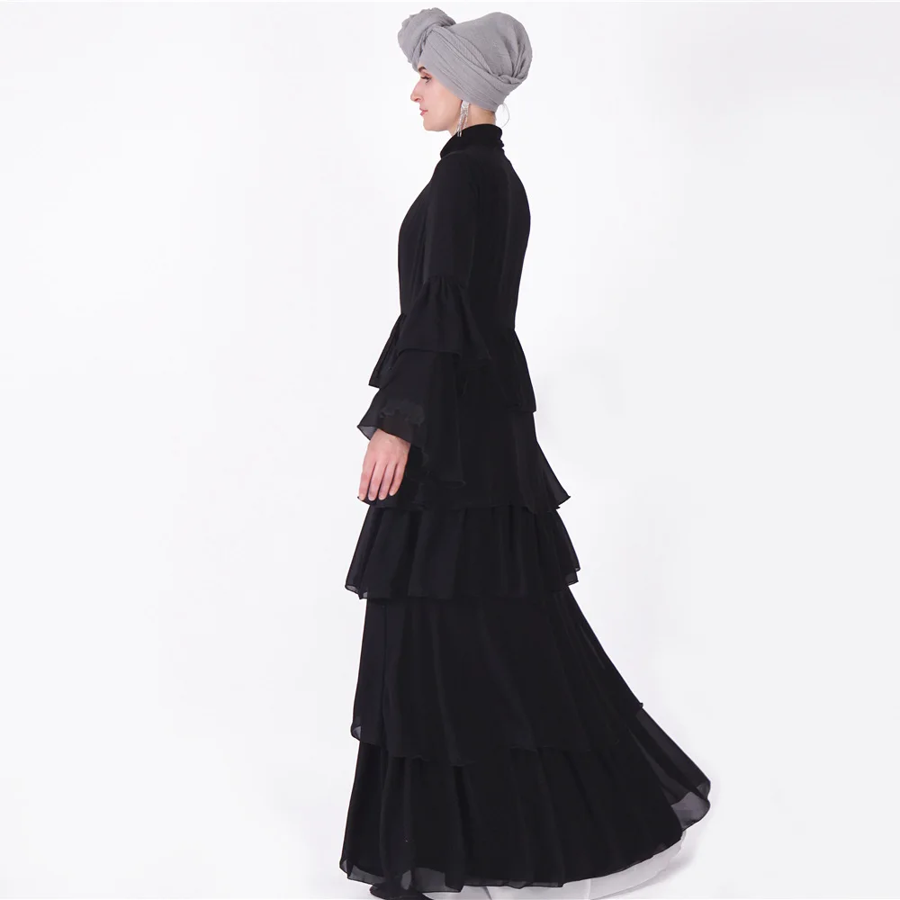 Новая мода мусульманский Банкетный кардиган abaya полное платье кимоно длинные халаты Туника Jubah катфан Ближний Восток Арабский исламский