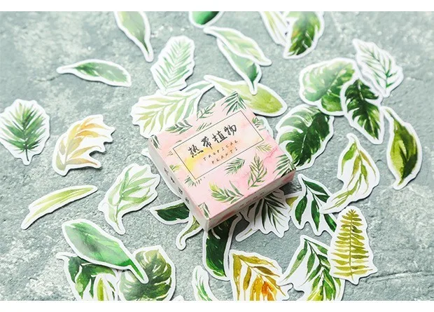40PCS-box-Color-Cute-Marble-Paper-Sticker-Decoration-Decal-DIY-Album-Scrapbooking-Seal-Sticker-Stationery-Gift(14)
