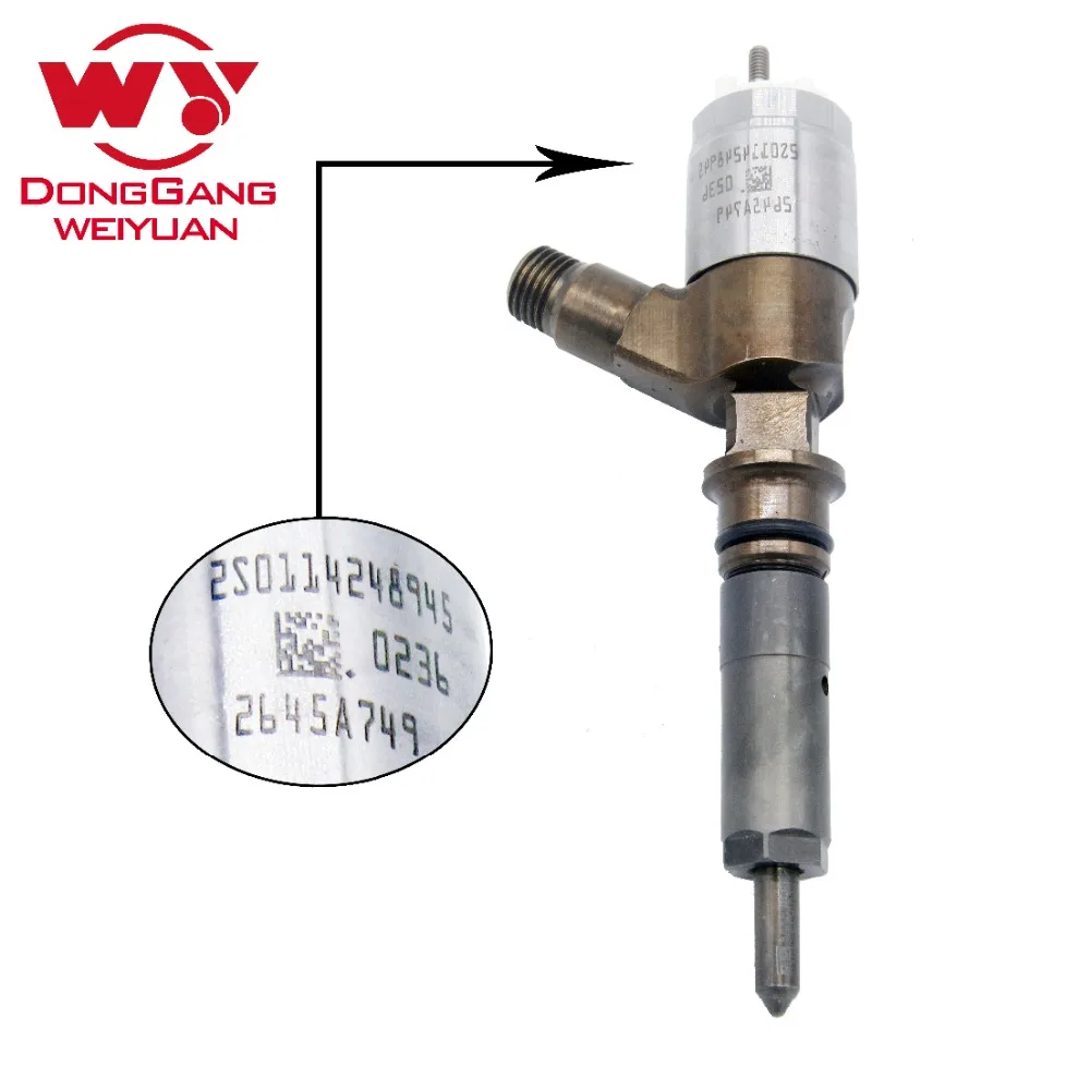 

Injector 2645A749 for CAT, common rail injector 320-0690 10R7673 2645A719, 2645A73 for Perkins C6.6, for Caterpillar C6.6 engine