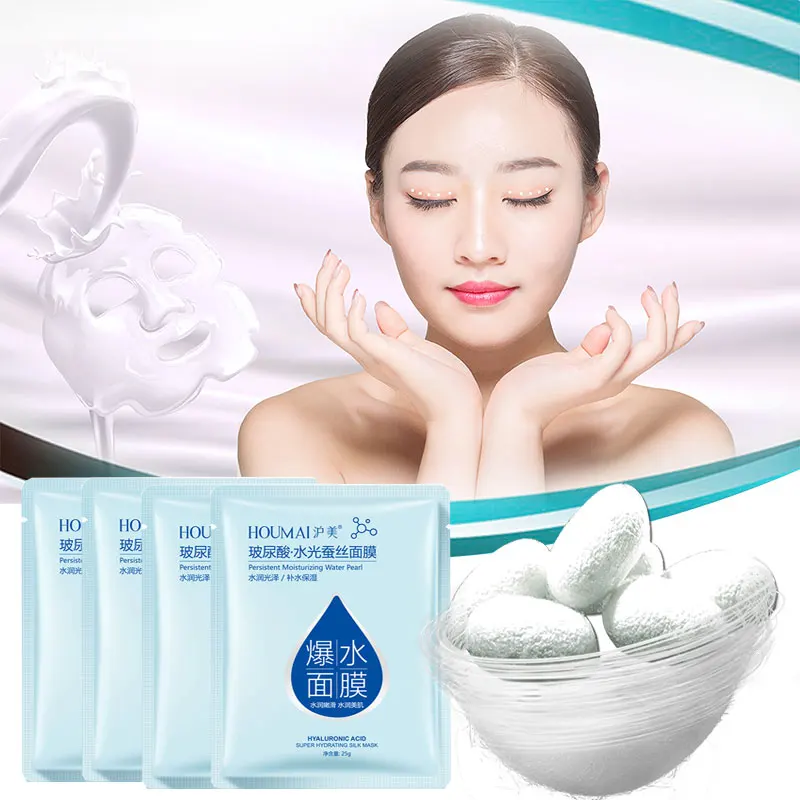 

Hyaluronic acid face mask tony moly korean skin care corean sleep mask makeup Moisturizing sheet skincare