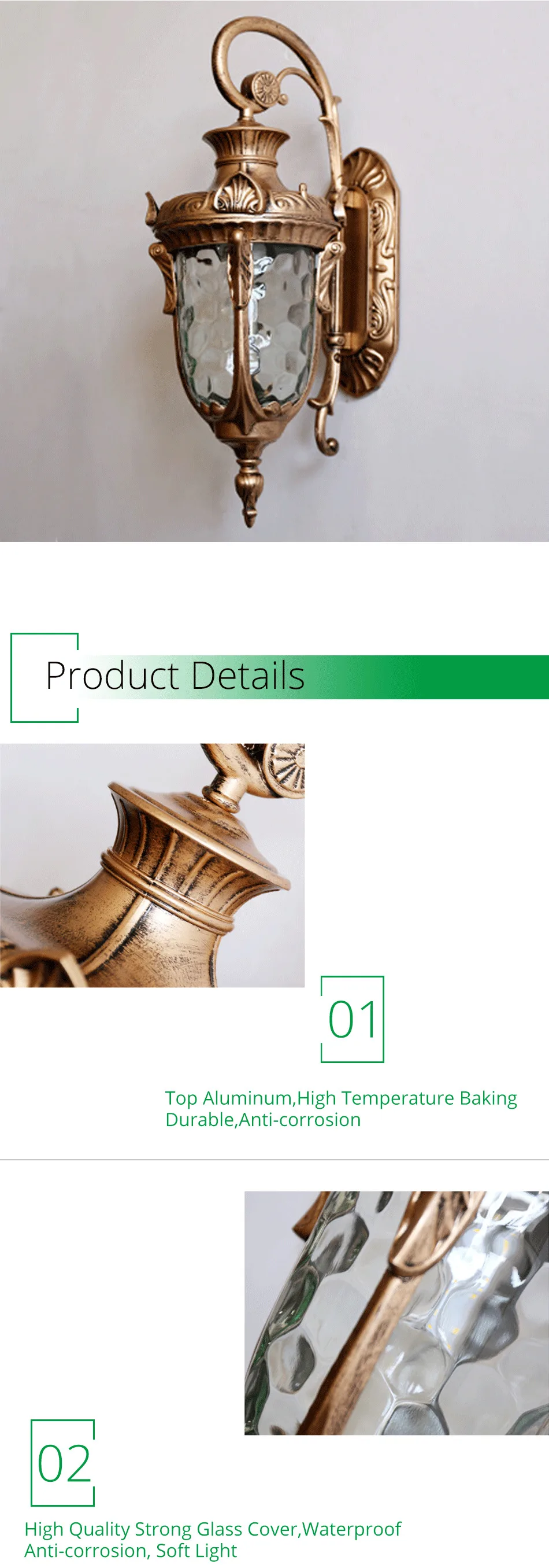led wall lamps (4)