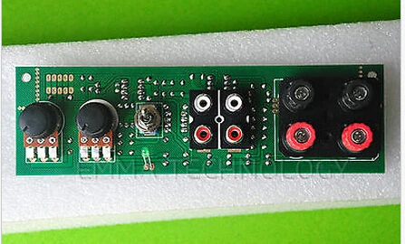 

Subwoofer low pass filter front plate + high input