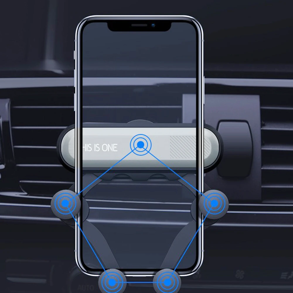 Автомобильный держатель для телефона для iphone X Xs Max в автомобильном вентиляционном отверстии, автомобильные держатели для Xiaomi huawei
