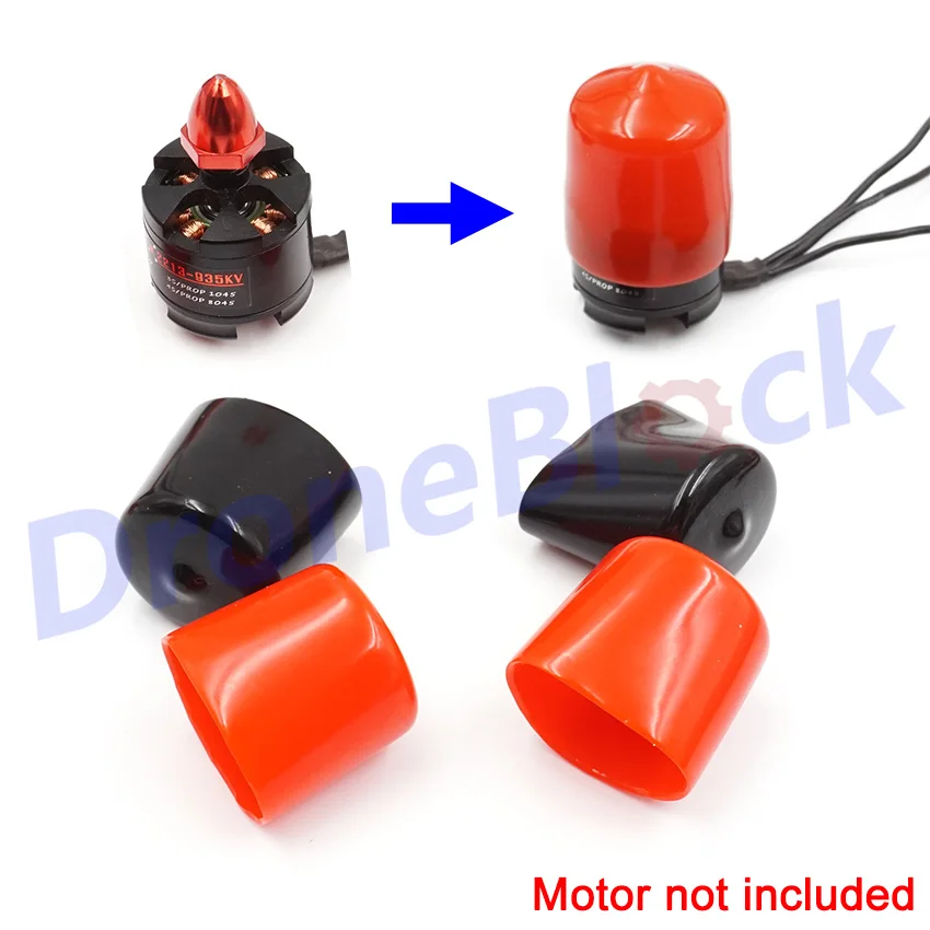 

4 Pcs 2212 2206 2205 2204 Brushless motor Rubber Cover Protective Cap Sheath Dustproof Waterproof Protector 2213