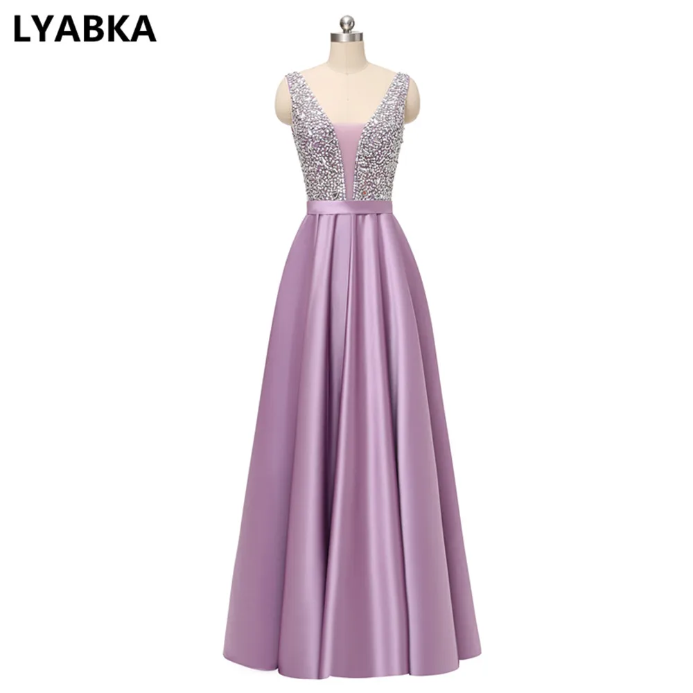 Вечернее платье с v-образным вырезом, Элегантное Атласное Вечернее платье с блестками, длинное платье, светоотражающее платье, vestido De festa