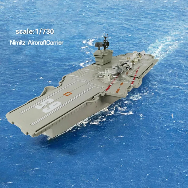 1PC Finished Product Simulation Navigational Model Aircraft Carrier Model Warship Toy Static Aircraft Carrier Model Pendulum