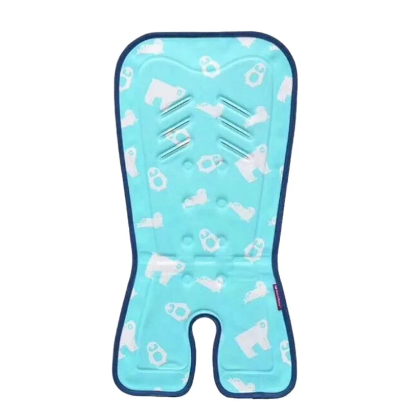 

Summer Baby Ice Silk Pad Baby Stroller Seat Cushion Baby Stroller Gel Ice Pad Thickened Car Seat Baby Stroller Accessories Chi