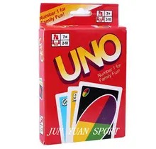 High quality!Family Funny Entertainment Board Game UNO Fun Poker Playing Cards Puzzle Games Brand New,Free shipping