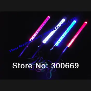 

free shipping led stick 7-colors changing Stick led flash light glow stick magic wand for Disco Party Wedding Xmas Gift