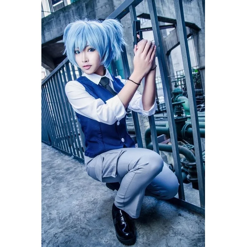 

Assassination Classroom Cosplay Costume Japanese Anime Cosplay Shiota Nagisa Cosplay Costume Uniform Outfit Custom Made