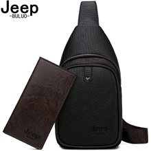 JEEP BULUO Brand Fashion Casual Men's Bags Crossbody Travel Shoulder Bag Men Sling Bags High Quality Leather Chest Bag For Man JEEP BULUO Brand Fashion Casual Men's Bags Crossbody Travel Shoulder Bag Men Sling Bags High Quality Leather Chest Bag For Man