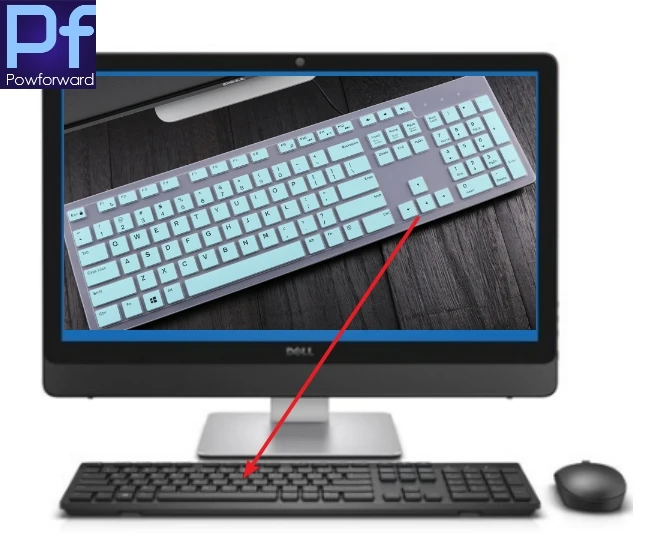 Чехол для клавиатуры DELL inspiron 5459 I3455 3459 3650 AIO km636 wk636 все в одном ПК настольный