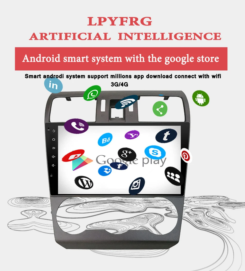 Perfect 9" WiFi 3/4G Octa Core Android 9.0 DAB+ 4GB Car DVD Multimedia Player Radio For Subaru Forester XV WRX 2014-2016 2017 2018 2019 4 Perfect 9" WiFi 3/4G Octa Core Android 9.0 DAB+ 4GB Car DVD Multimedia Player Radio For Subaru Forester XV WRX 2014-2016 2017 2018 2019 4