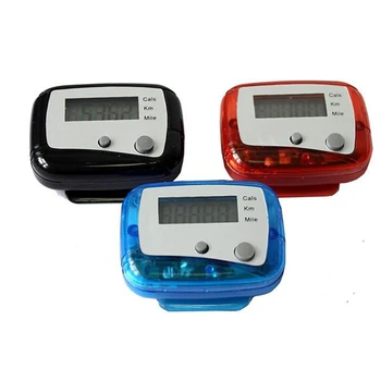 

Eshylala Sport Running Jogging Walking Distance LCD Step Counter Pedometer