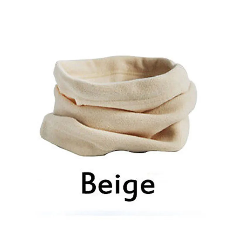 1-Beige 1 шт. горячая Распродажа модный унисекс женский мужской зимний весенний Повседневный теплый флисовый шарф-хомут для шеи теплая маска для лица шапочки - Цвет: 1-Beige