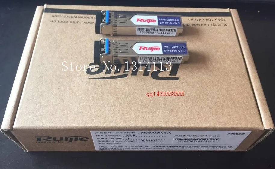 

[SAA] Ruijie Gigabit single-mode MINI-GBIC-LX 1000Base-LX 1310nm V7.0 new number to be investigated --5PCS/LOT