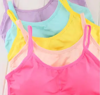 

3pcs/pack Women Bustier Strap Built In Bra Hollow Out Crop Top Camisole Tank Back Crop NH110