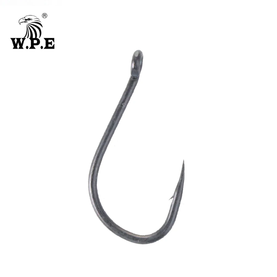 

W.P.E Brand Teflon Coating Fishing Hook 30pcs/lot Size 2#/4#/6#/8# Barbed Fishing Hook Fishing Tackle Carp Fishing Pesca