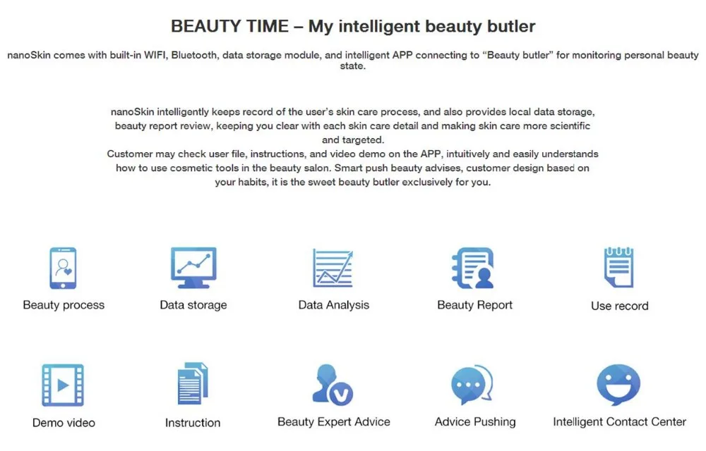 Remove e Anti-envelhecimento do Dispositivo do rf Profundamente o Massager Facial de Microcorrente o Massager Facial do Nanotime para o Enrugamento do Levantamento da Cara Limpa Que 16 O massager facial do nanotime para o
