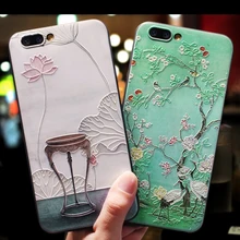 ТПУ чехол-накладка с цветочным рисунком для Xiaomi Redmi S2 5 Plus 4X 6A Note 7 7A 4X 5A 6 K20 Pro Mi 8 9 A1 A2 Lite 6X F1 чехол 3D матовый Emboss