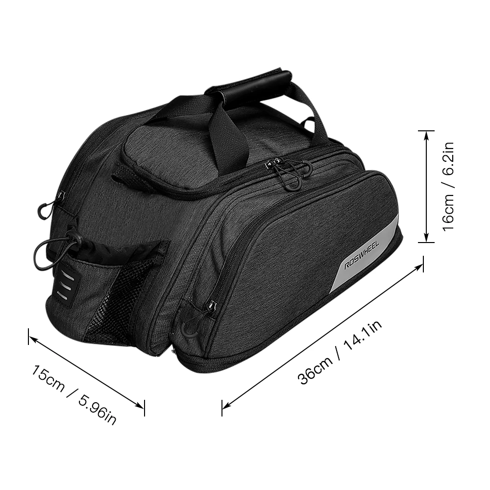 Perfect Bike Rack Bag Waterproof Cycling Bike Rear Seat Bag Bike Trunk Cargo Pack Road Bike Bag bicycle accessories 5 Perfect Bike Rack Bag Waterproof Cycling Bike Rear Seat Bag Bike Trunk Cargo Pack Road Bike Bag bicycle accessories 5