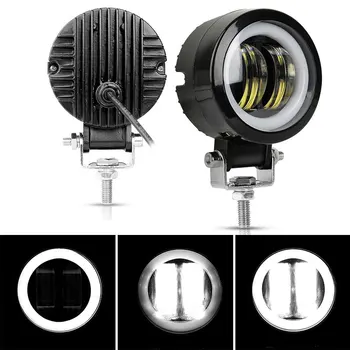 

Led Car Headlights Angel Eyes Light Bar Waterproof Headlight 20W