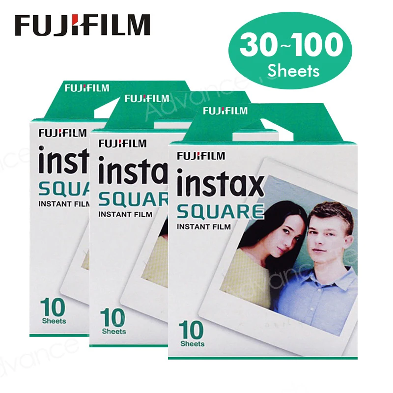 New Fujifilm Instax original Square Instant 30 Film for Fuji SQ10 6 SP3 Photo Camera New Fujifilm Instax original Square Instant 30 Film for Fuji SQ10 6 SP3 Photo Camera