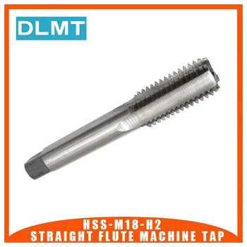 

1pc Straight Flute Machine Tap Thread H2 M18x1 M18X1.5 M18X2 M18X2.5 Tap Bit High Spped Steel Threading Drill Bit Cutter Tool