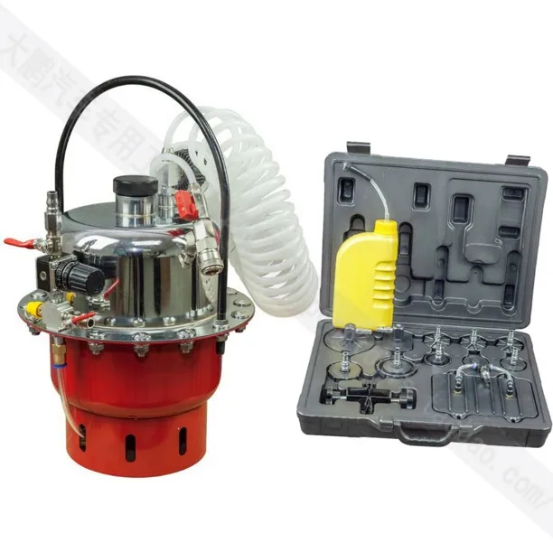 

Pneumatic Pressure Bleeder Tool Set ProfessionalBrake And Clutch Bleeding System Tool Air Brake Bleeding Machine With Metal Tank
