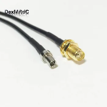 

2pcs New 3G 4G Antenna Extension Cable SMA Female Jack nut to TS9 Male Plug RG174 Coaxial Cable 20CM 8" Adapter Pigtail