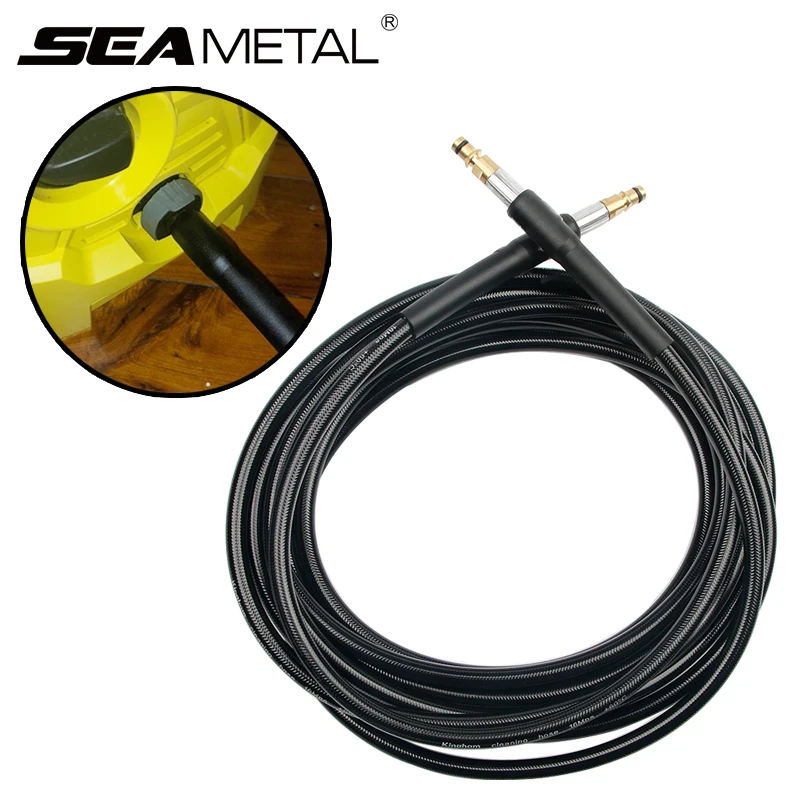 

Car High Pressure Washer Hose Water Cleaning Hose Extension Hose for Karcher K2 K3 K4 K5 High Pressure Clean Auto Accessories