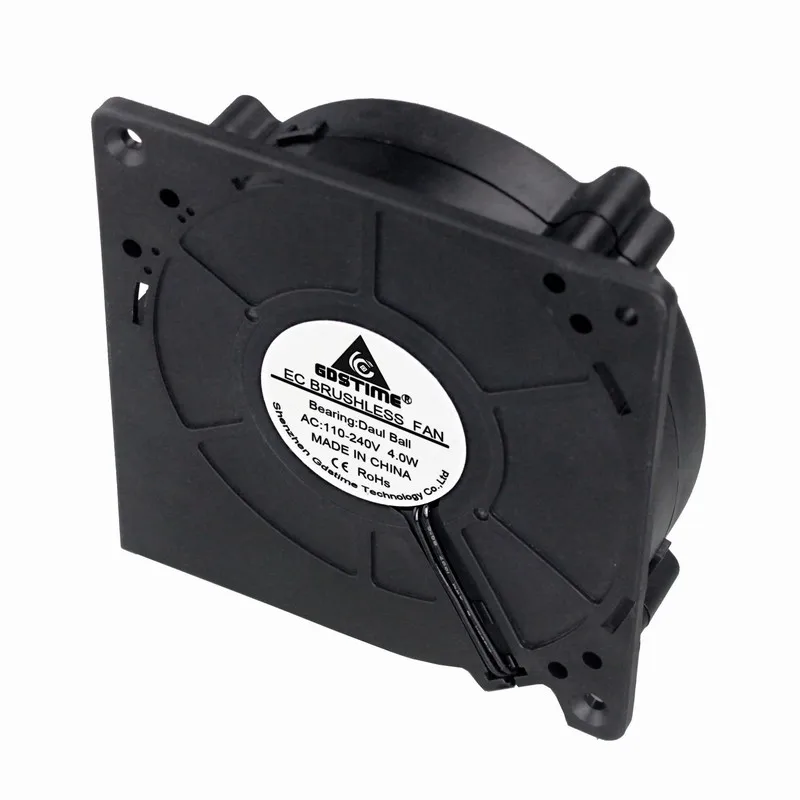 2 шт. Gdstime EC AC 110 в 120 240 120 мм x 120 32 12 см двойной мяч осевой охладитель 12032B