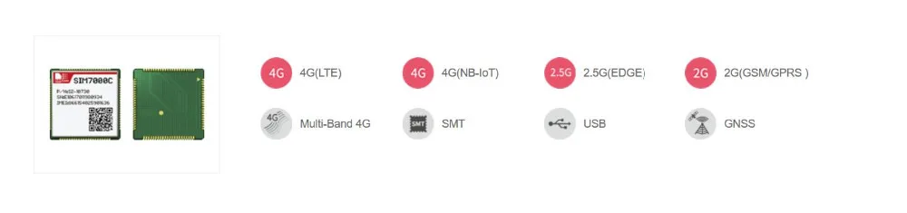 5 шт./лот jinyushi для SIM7000C LCC 4G 100% новый и оригинальный LTE CATM1 EMTC NB-IoT модуль в наличии