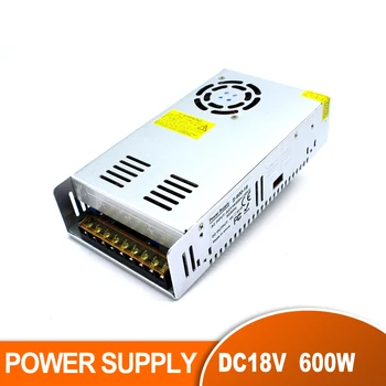 

Single Output Switching power supply 600W 18V 33.3A Driver Transformers AC110V 220V TO DC18V SMPS for Led Lamp CCTV 3D Printer