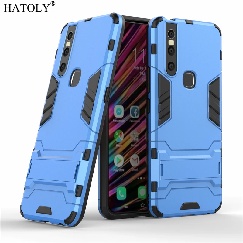 HATOLY для бронированный чехол VIVO V15 Чехол ударопрочный Роботизированный