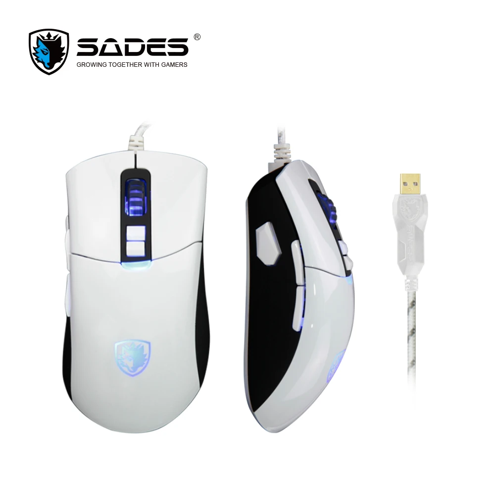 

SADES S16 GUNBLADE 4-level Gaming Mouse Gamer Mouse Wired 3000DPI 8 Buttons