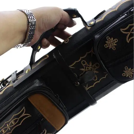 Новое поступление Cuppa чемоданчик для бильярдного кия Китайский традиционный чехол 1/2 Бильярд Пул Cues Чехлы 6 отверстий аксессуары для игры в Бильярд