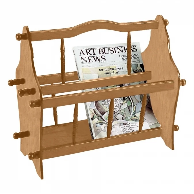 

Ore International JW-110 OAK Magazine Rack - 14
