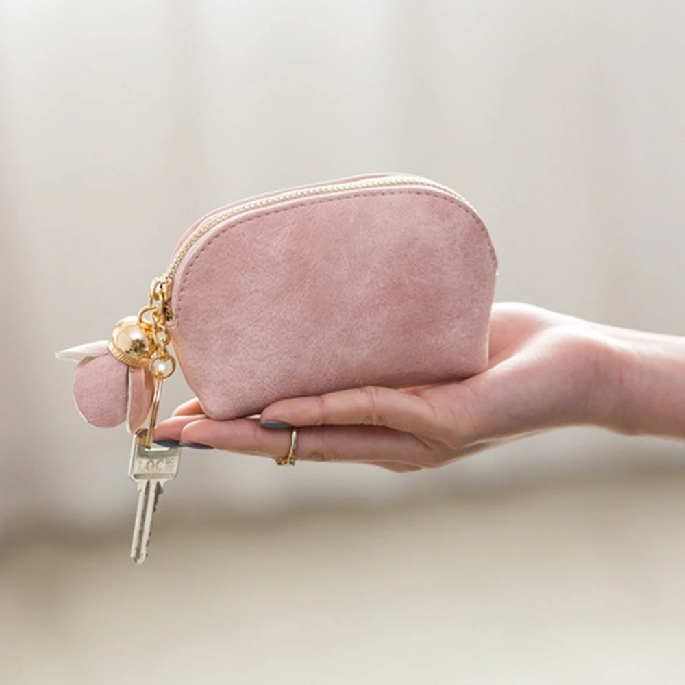 

Small Wallet Women young Short Purse Slim Mini wallet girls Cute bags card holder