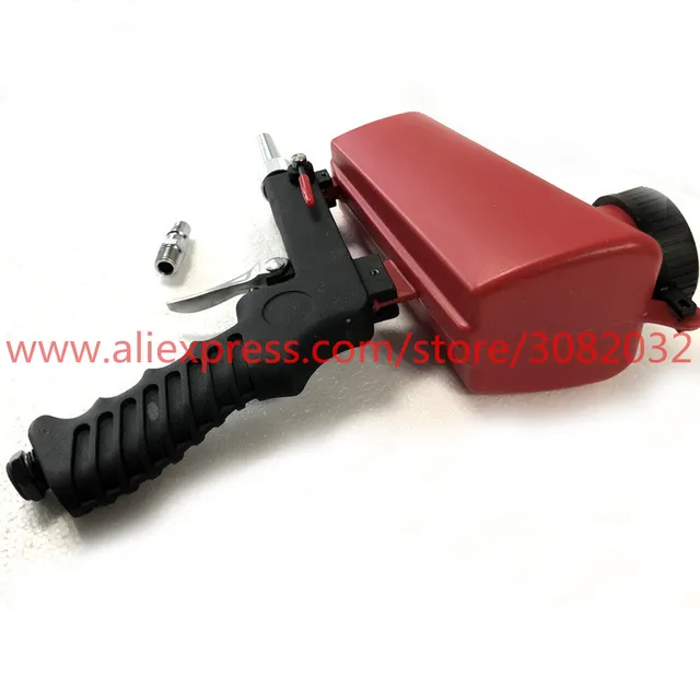 Pistola Sabbiatrice NANPU Ad Aria Con Ugello In Ceramica - Ideale Per Rimozione Ruggine, Vernice E Vetro - Foto 8