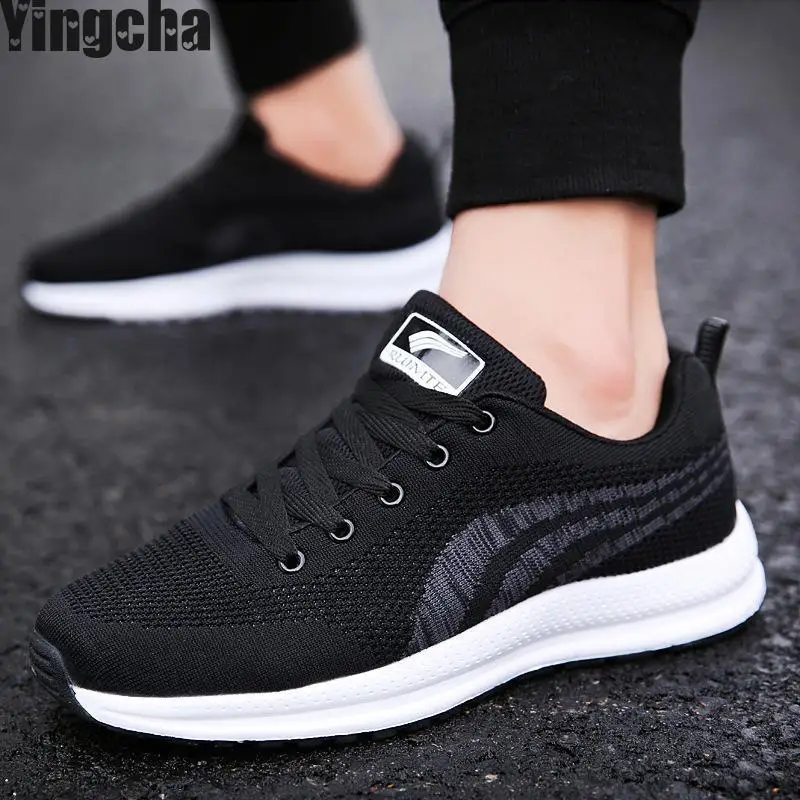 

Hot Spring/autumn High Quality Men Casual Shoes Fashion Brand Soft Breathable Lace-up Male Shoes Two Colors Plus Size 40-48