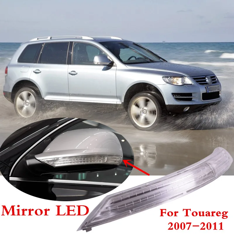 

CAPQX Side Rearview mirror turn signal lamp light Indicator 7L6 949 102 For Volkswagen VW TOUAREG 2007 2008 2009 2010 2011