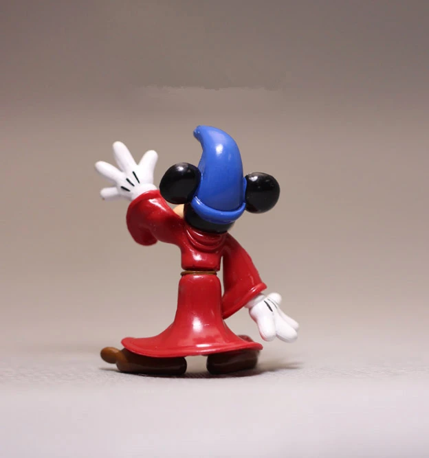 Пижама Микки Маус Disney милая редкая винтажная модель официанта из ПВХ игрушка