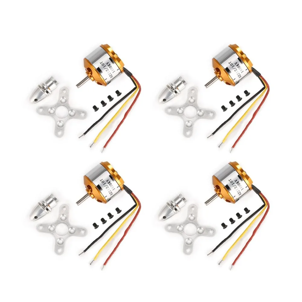 4 шт. XXD A2212 Outrunner бесщеточный двигатель 930KV 1000KV 1400KV 2200KV 2700KV для FPV DIY RC модель