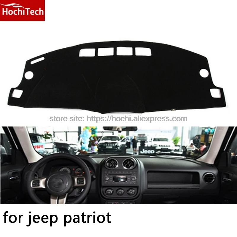 HochiTech для Jeep Патриот коврик на приборную панель защитная накладка тент Подушка Photophobism коврик аксессуары для стайлинга автомобилей