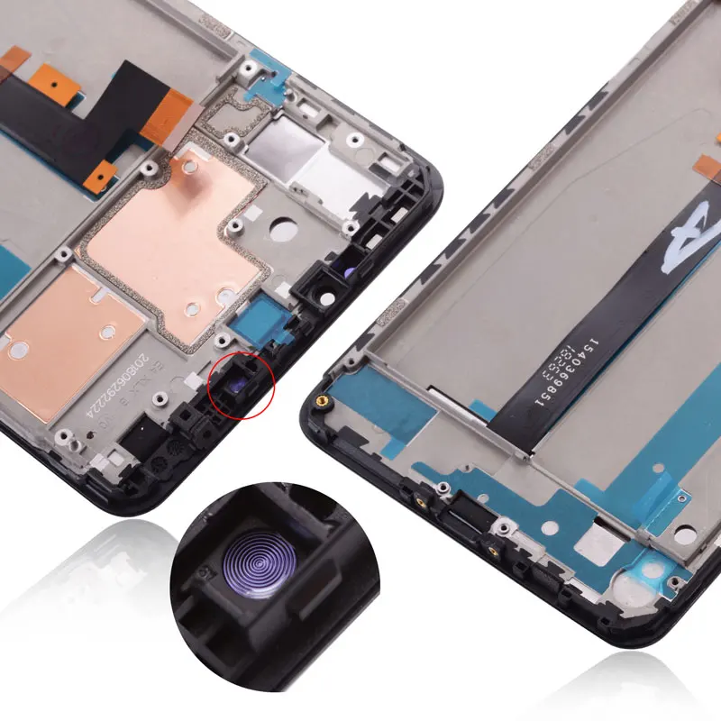 Дисплей для XIAOMI Mi Max 3 LCD в сборе с тачскрином на рамке Оригинал 6.9'' черный